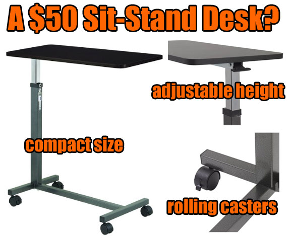 A $50 DIY Sit-Stand Desk?