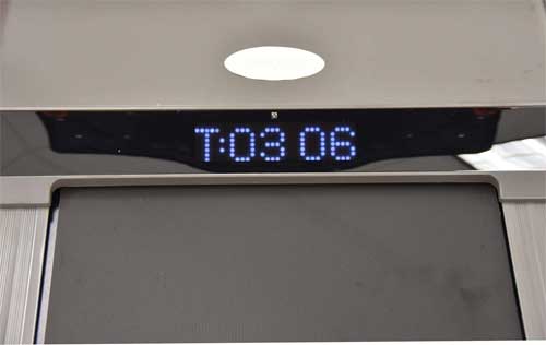 Large Display Screen on Walking Treadmmill - Easy to Read While Walking