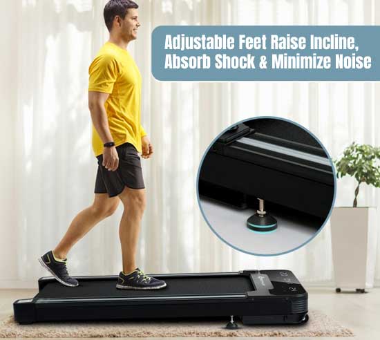 Under Desk Treadmill with Incline